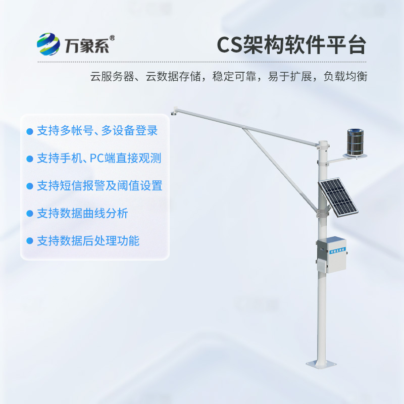 正值汛期雨季，為什么河流水庫等地離不開野外在線雷達雨量水位監測站？